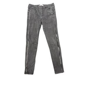 Skinnygirl Broadway Women’s Jeans Size 10 30 High Rise Skinny Black Gray Denim